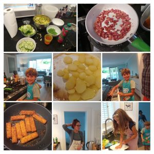 Collage TR Salade met ravigotte saus